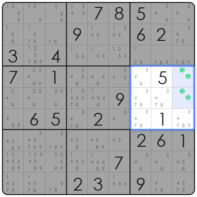 x wing sudoku